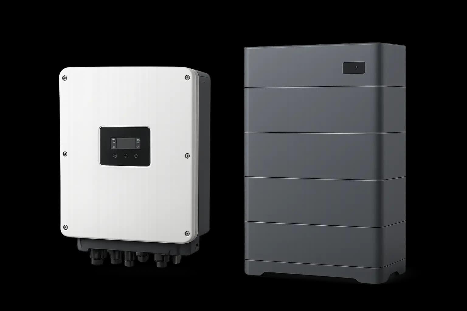 Hybrid-Wechselrichter mit Batteriespeicher